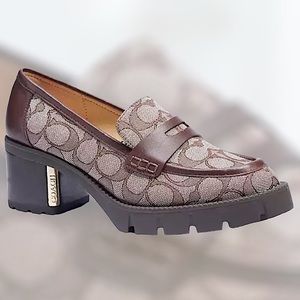 Women’s Coach Cora Loafer Pump Size 7.5 in Oak/Maple NWOT Oak/Maple Color